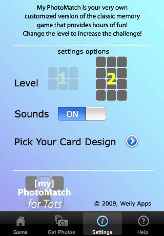 Screenshot PhotoMatchTots- children’s memory puzzle game Screenshot PhotoMatchTots- children’s memory puzzle game